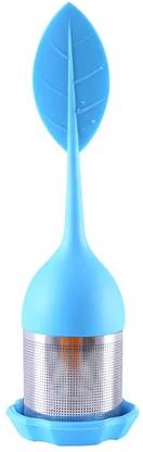 Giffy ® Upgrade Fine Holes Silicone Leaf shape Handle Tea Filter, Tea Infuser, Tea Strainer