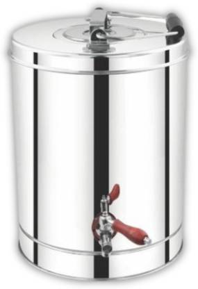 Pappa Premium Steel Commercial Hot Coffee Tea Urn Can Thermos Flask Container with Tap Tea Urn