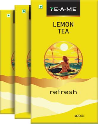 TE-A-ME Lemon Black Tea, 300 Tea Bags | Tea | Lemon Tea | Black Tea | Black Tea Bags Box