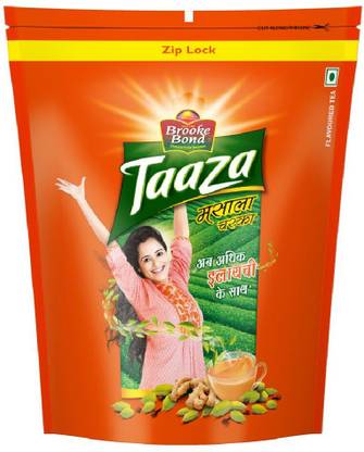Taaza Masala Chaska Cardamom Black Tea Pouch