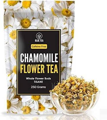 BLUE TEA Chamomile Flower Tea - SLEEP TEA |Caffeine Free Herbal Tea Chamomile Herbal Tea Pouch