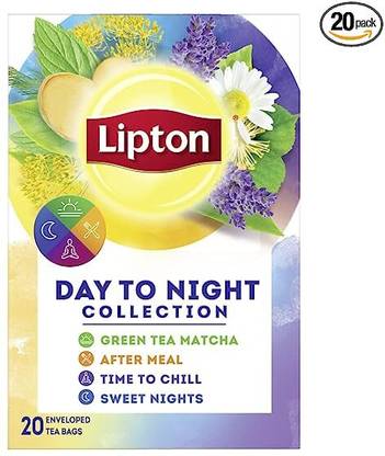 Lipton Day To Night Collection Tea Bags Box