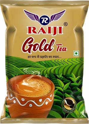 RAIJI GOLD TEA Unflavoured Tea Blend Pouch
