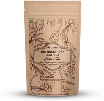 Ayuzera Sea Buckthorn Leaf tea | Improves Metabolism| Boosts Immunity Herbal Tea Box
