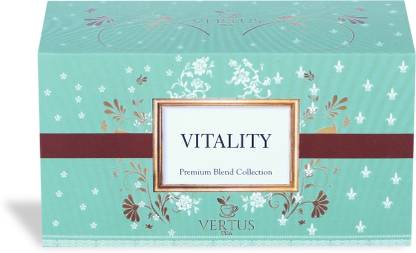 vertus VITALITY Ginseng Herbal Tea Box
