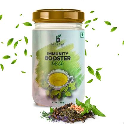 The Tea Treat IMMUNITY BOOSTER Herbal Tea Mason Jar