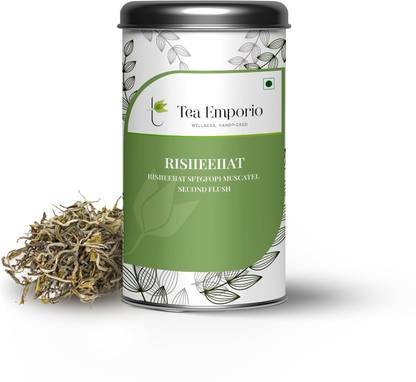 Surajmukhi Tea Pvt. Ltd. Risheehat Muscatel Darjeeling Second Flush Tea - (SFTGFOP-1) Black Tea Tin