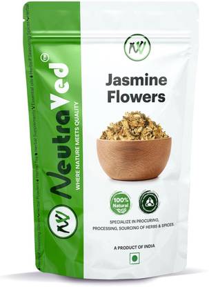 NeutraVed Dried Jasmine Flower Mix Jasmine Jasmine Tea Pouch