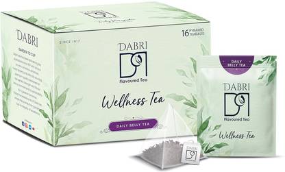 DABRI Daily Belly Wellness Tea | Relief from Constipation and Indigestion | Green Tea Box