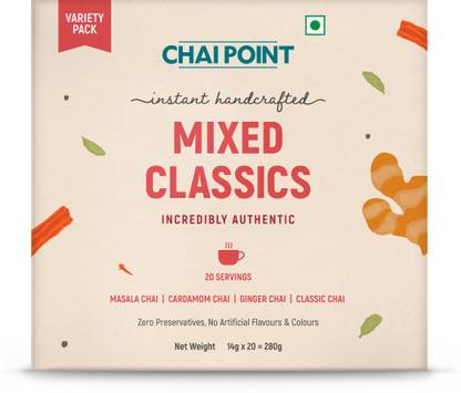 chai point Mixed Classic Instant Tea Box