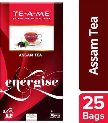 TE-A-ME Assam Black Tea Black Tea Bags Box