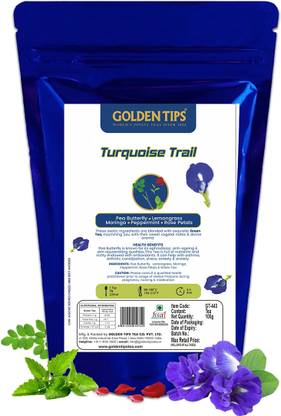 Golden Tips Turquoise Trail Infusion Herbal Tea Herbal Tea Pouch