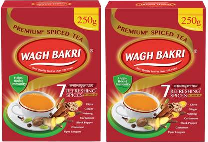 Waghbakri Tea Spices Masala Tea Box
