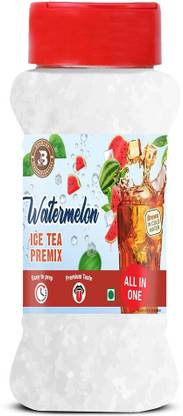 Brew Lab All In One Watermelon Ice Tea Premix || Improves Metabolism & Digestion || Tea Plastic Bottle