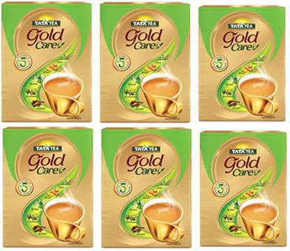Tata CARE TEA 600 GRAMS (100g*6) Masala Tea Box