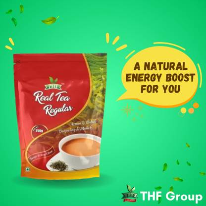 THF Real Tea Regular 250g Pack Unflavoured Black Tea Pouch