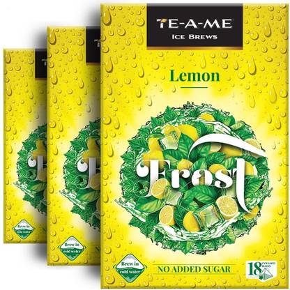TE-A-ME Lemon Ice Tea - 54 Tea Bags | Ice Tea | Lemon Ice Tea | Sugar Free | Lemon Iced Tea Box