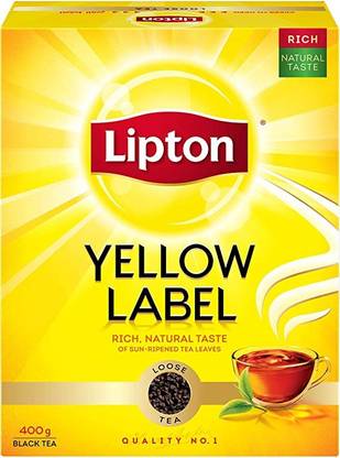 Lipton Yellow Label Loose Tea Rich Choice Black Tea Pouch