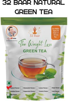 32 Baar NATURAL GREEN TEA Green Tea Pouch