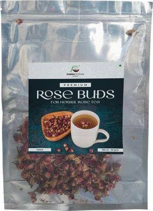 FARMOCEAN IMPEX dried red rose buds Herbal Tea Pouch