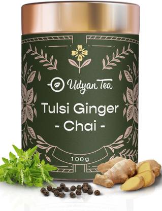 Udyan Tea Tulsi Green Tea Vacuum Pack