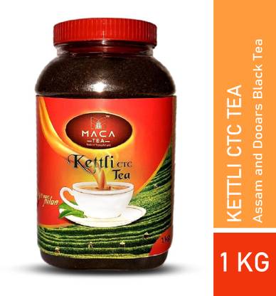 MACA TEA Kettli Premium Quality Assam and Dooars Black Tea Plastic Bottle