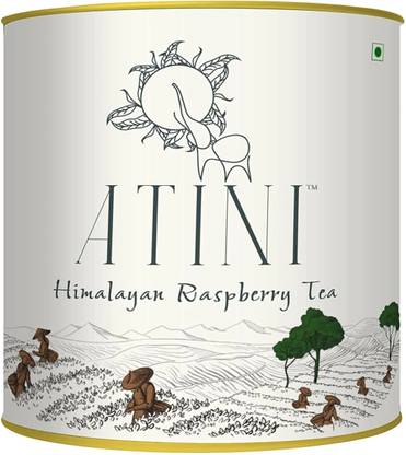 ATINI Himalayan Raspberry Leaf tea Raspberry Herbal Tea Tin