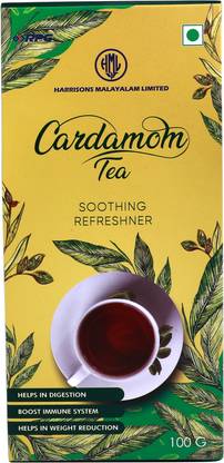 Harrisons Malayalam Soothing Refreshner Cardamom Tea Box