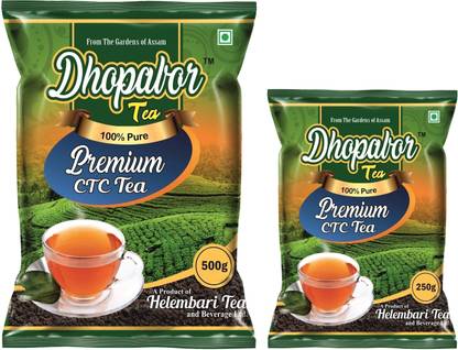 Dhopabor Premium|High Quality Assam CTC Chai| Tea Pouch