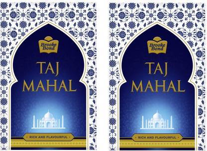 Taj Mahal Tea with Long Leaves Tea Box