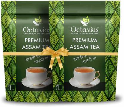 Octavius Premium Assam Kadak CTC Chai Tea Pouch