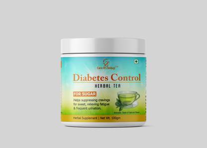 Care of Zindagi Diabetes Control Herbal Tea for Sugar Level Management Herbs Herbal Tea Box