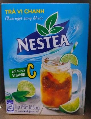 NESTLE Nestea Vitamin C Orange Ice Tea Iced Tea Box