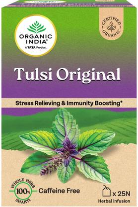 ORGANIC INDIA Original Tulsi Tea Bags Box