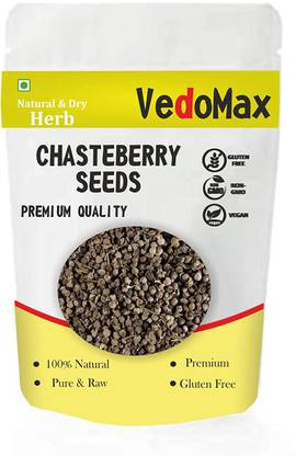 VedoMax Chasteberry Seeds for Tea | Vitex Agnus-Castus | Monk's Pepper - (200 GM) Blooming Tea Pouch