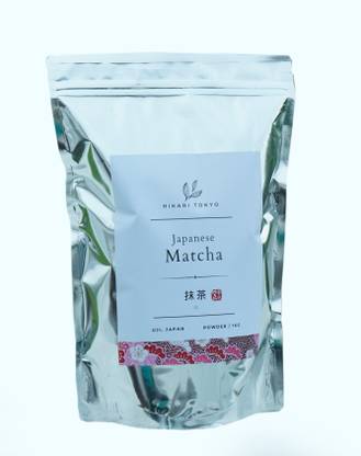 HIKARI TOKYO Culinary Japanese Matcha| 100% Pure and Authentic Uji Matcha |Superfood| Matcha Tea Pouch