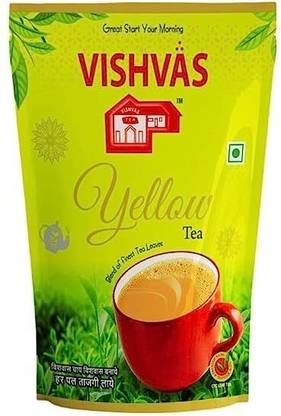Vishvas Yellow Tea 1 kg Cardamom Yellow Tea Pouch