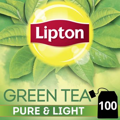 Lipton Pure & Light Green Tea Bags Box