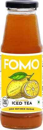 FOMO OG Lemon Iced Tea 300 ml | Ready-To-Drink | Zero Refined Sugar Lemon Iced Tea Box