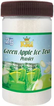 Mr.Kool Ice Tea Green Apple Flavor Tea Powder 250g Apple Iced Tea Plastic Bottle
