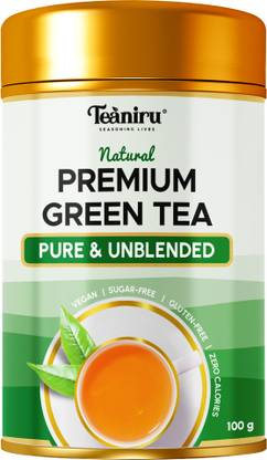 teaniru Premium Green Tea Green Tea Tin