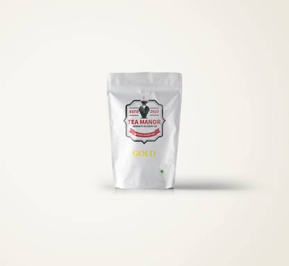 TEA MANOR GOLD TEA 250 GMS Orange Black Tea Pouch