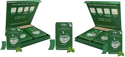 Filgap Herbal Strip Green Tea Leaf Extract for weight loss (100 Strips) Green Tea Box