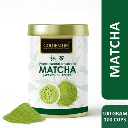 Golden Tips Authentic Japanese Matcha Green Matcha Tea Pouch