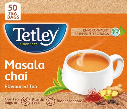 Tetley Masala Black Tea Bags Box