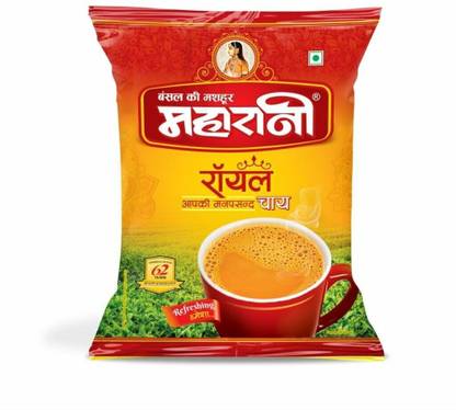 Maharani Royal Tea Strong Flavored Taste | Special Blend From Finest Tea Gardens Of Assam Black Tea Vacuum Pack
