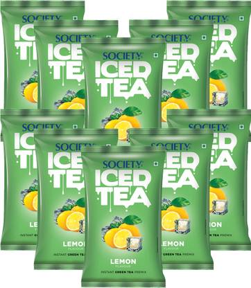 Society Premix Green Tea Lemon Iced Tea Pouch