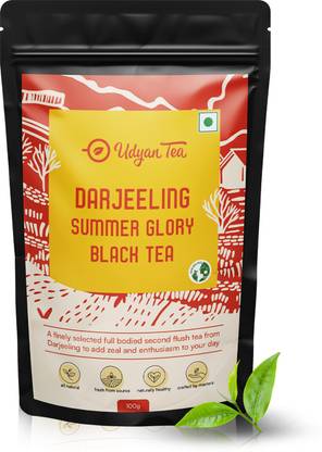 Udyan Tea Darjeeling Summer Glory Unflavoured Black Tea Vacuum Pack