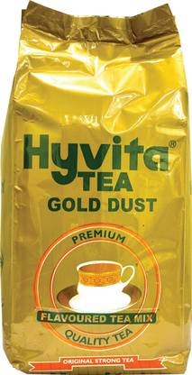 Hyvita Tea Gold Dust Tea | Original Hyderabadi Chai - Very Strong, since 1955 | 1Kg Pack Black Tea Pouch