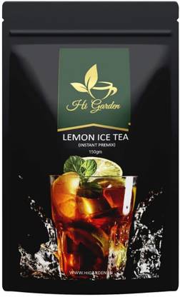 Hi Garden Lemon Instant Iced Tea Premix | Perfect Refreshing Tea For Summers | Instant Lemon Iced Tea Pouch